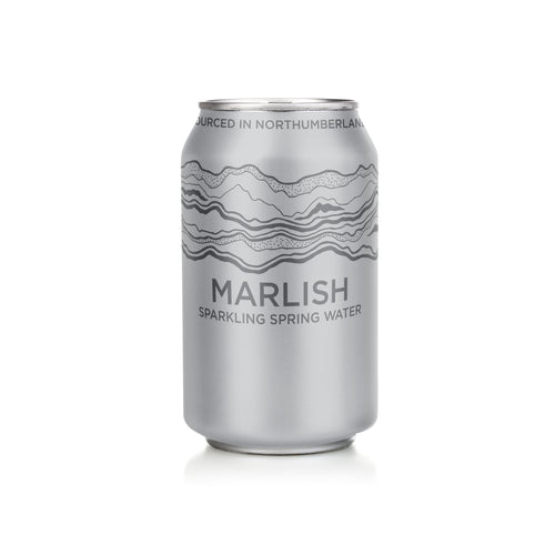 Marlish Sparkling Spring Water Can 24 x 330ml